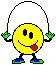 Jumping smiley